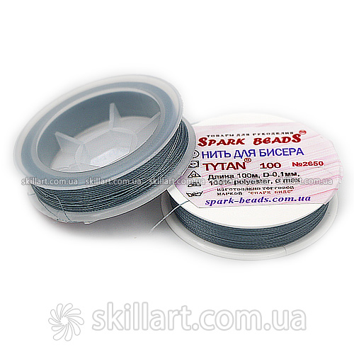 Нитки для бисера Tytan 100 Spark Beads (100м)